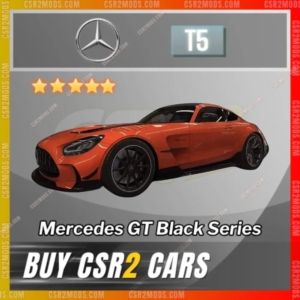Csr2 Mercedes Gt Black Series Gold Stars Car | Csr2 Mods
