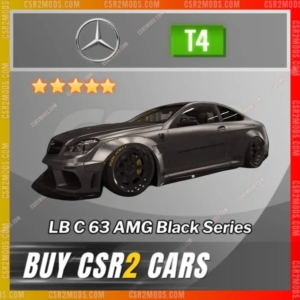 Csr2 Mercedes Lb C 63 Amg Black Series Gold Stars Car | Csr2 Mods