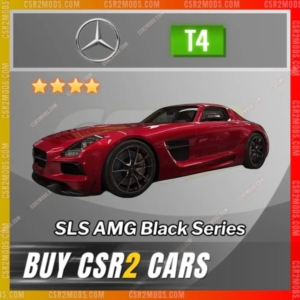 Csr2 Mercedes Sls Amg Black Series Gold Stars Car | Csr2 Mods