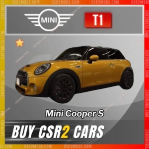 Csr2 Mini Cooper S Gold Stars Car | Csr2 Mods