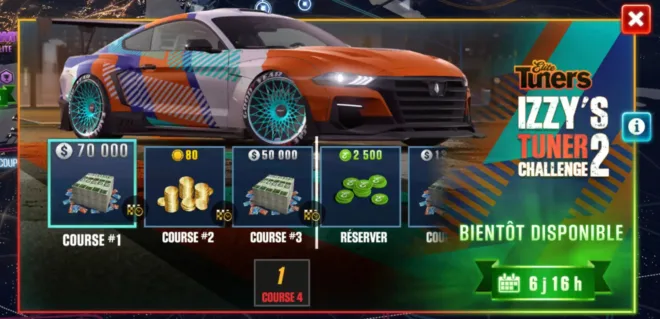 ? CSR2  Mustang GT: Izzy's Tuner Challenge 2 Season 168 car mod preview