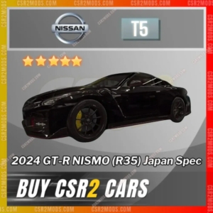 CSR2 Nissan 2024 Gt R Nismo R35 Japan Spec Gold Stars Car | CSR2 MODS