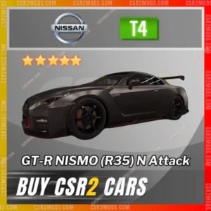 CSR2 Nissan Gt R Nismo R35 N Attack Gold Stars Car | CSR2 MODS