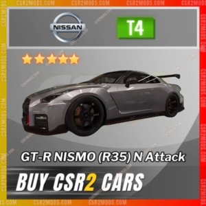 Csr2 Nissan Gt R Nismo R35 N Attack Gold Stars Car | Csr2 Mods
