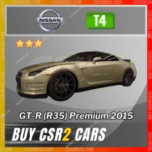 CSR2 Nissan Gt R R35 Premium 2015 Gold Stars Car | CSR2 MODS