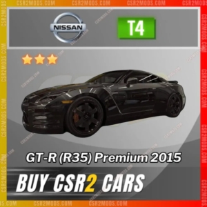 Csr2 Nissan Gt R R35 Premium 2015 Gold Stars Car | Csr2 Mods