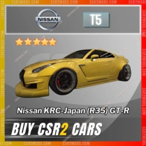 Csr2 Nissan Krc Japan R35 Gt R Gold Stars Car | Csr2 Mods