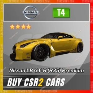 Csr2 Nissan Lb Gt R R35 Premium Gold Stars Car | Csr2 Mods