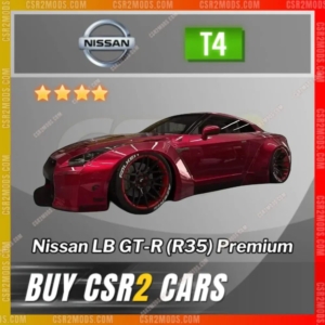 Csr2 Nissan Lb Gt R R35 Premium Gold Stars Car | Csr2 Mods