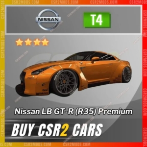 Csr2 Nissan Lb Gt R R35 Premium Gold Stars Car | Csr2 Mods