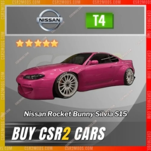 Csr2 Nissan Rocket Bunny Silvia S15 Gold Stars Car | Csr2 Mods