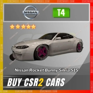 Csr2 Nissan Rocket Bunny Silvia S15 Gold Stars Car | Csr2 Mods