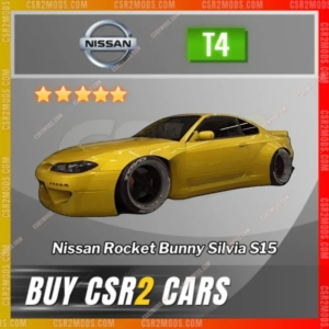 Csr2 Nissan Rocket Bunny Silvia S15 Gold Stars Car | Csr2 Mods
