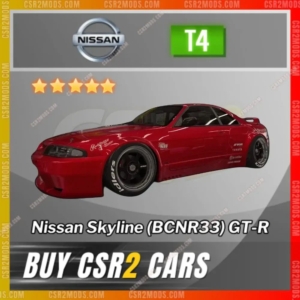 Csr2 Nissan Skyline Bcnr33 Gt R Gold Stars Car | Csr2 Mods