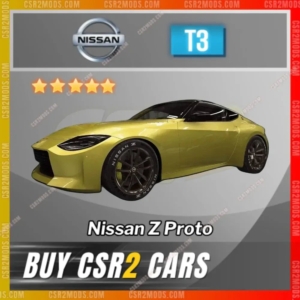 Csr2 Nissan Z Proto Gold Stars Car | Csr2 Mods