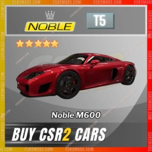 Csr2 Noble M600 Gold Stars Car | Csr2 Mods