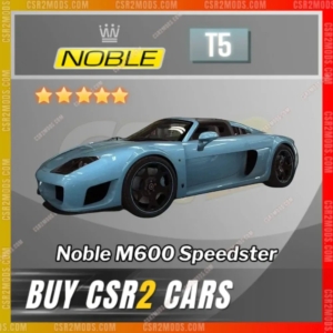 Csr2 Noble M600 Speedster Gold Stars Car | Csr2 Mods