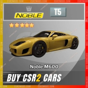 Csr2 Noble M600 Gold Stars Car | Csr2 Mods
