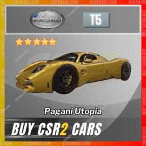 Csr2 Pagani Utopia Gold Stars Car | Csr2 Mods
