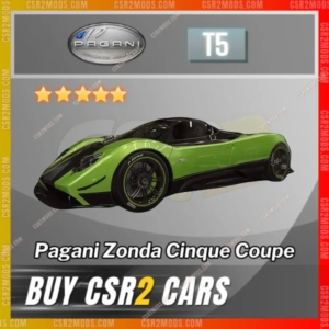 CSR2 Pagani Zonda Cinque Coupe Gold Stars Car | CSR2 MODS