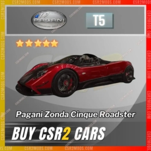 CSR2 Pagani Zonda Cinque Roadster Gold Stars Car | CSR2 MODS