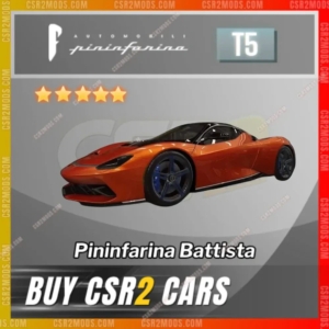 CSR2 Pininfarina Battista Gold Stars Car | CSR2 MODS