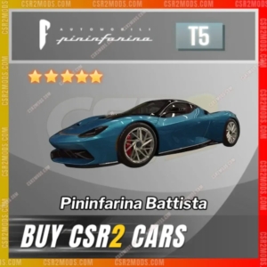 Csr2 Pininfarina Battista Gold Stars Car | Csr2 Mods