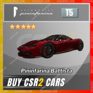 Csr2 Pininfarina Battista Gold Stars Car | Csr2 Mods