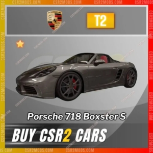 Csr2 Porsche 718 Boxster S Gold Stars Car | Csr2 Mods