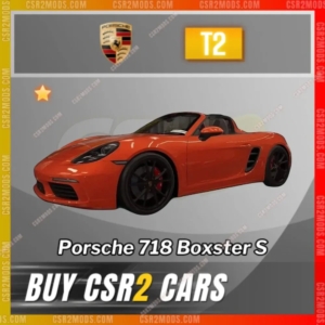 Csr2 Porsche 718 Boxster S Gold Stars Car | Csr2 Mods