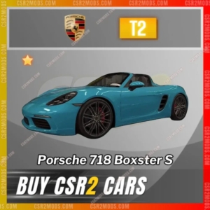 Csr2 Porsche 718 Boxster S Gold Stars Car | Csr2 Mods