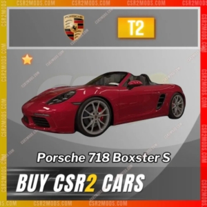 Csr2 Porsche 718 Boxster S Gold Stars Car | Csr2 Mods
