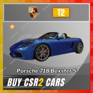 Csr2 Porsche 718 Boxster S Gold Stars Car | Csr2 Mods