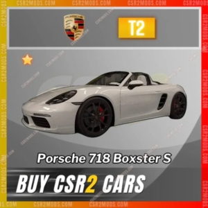 Csr2 Porsche 718 Boxster S Gold Stars Car | Csr2 Mods