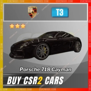 CSR2 Porsche 718 Cayman Gold Stars Car | CSR2 MODS