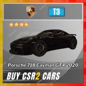 CSR2 Porsche 718 Cayman Gt4 2020 Gold Stars Car | CSR2 MODS