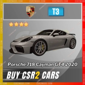 Csr2 Porsche 718 Cayman Gt4 2020 Gold Stars Car | Csr2 Mods