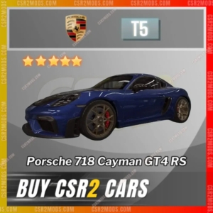 Csr2 Porsche 718 Cayman Gt4 Rs Gold Stars Car | Csr2 Mods
