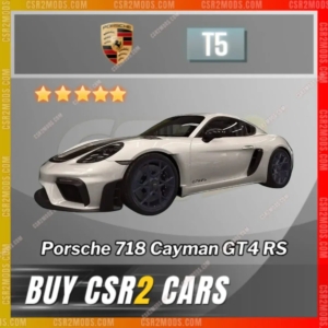Csr2 Porsche 718 Cayman Gt4 Rs Gold Stars Car | Csr2 Mods