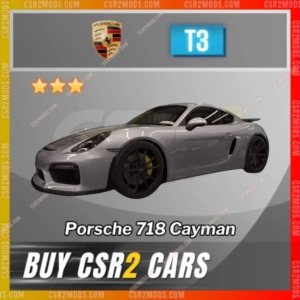 Csr2 Porsche 718 Cayman Gold Stars Car | Csr2 Mods