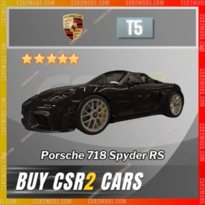 CSR2 Porsche 718 Spyder Rs Gold Stars Car | CSR2 MODS