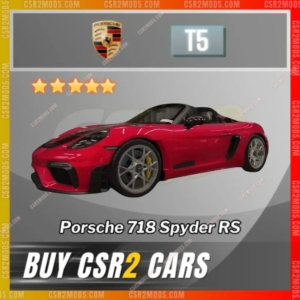 Csr2 Porsche 718 Spyder Rs Gold Stars Car | Csr2 Mods