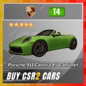 Csr2 Porsche 911 Gold Stars Carrera 4S Cabriolet Gold Stars Car | Csr2 Mods