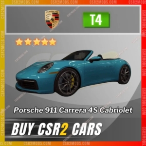 Csr2 Porsche 911 Gold Stars Carrera 4S Cabriolet Gold Stars Car | Csr2 Mods