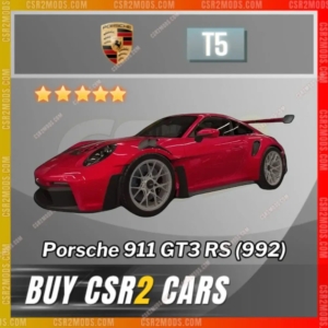 Csr2 Porsche 911 Gt3 Rs 992 Gold Stars Car | Csr2 Mods