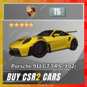 Csr2 Porsche 911 Gt3 Rs 992 Gold Stars Car | Csr2 Mods