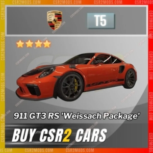 Csr2 Porsche 911 Gt3 Rs Weissach Pkg Gold Stars Car | Csr2 Mods