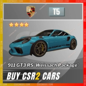 Csr2 Porsche 911 Gt3 Rs Weissach Pkg Gold Stars Car | Csr2 Mods