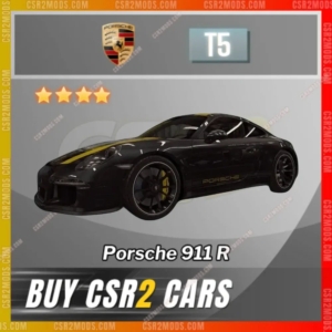 Csr2 Porsche 911 R Gold Stars Car | Csr2 Mods