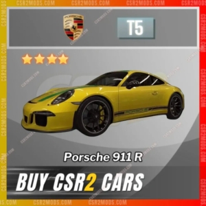 Csr2 Porsche 911 R Gold Stars Car | Csr2 Mods